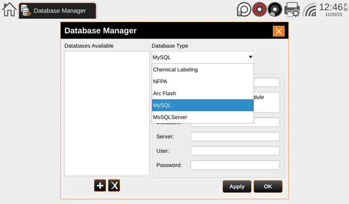 DLKM_DatabaseManager_DatabaseType