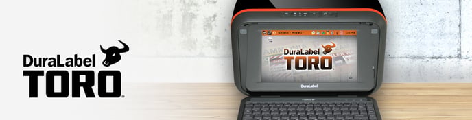 navigating-duralabel-toro-home-screen