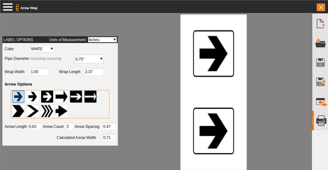 pipe-marking-module-arrow-wrap-labelforge-pro